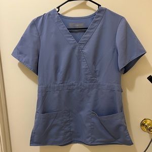 Grey’s Anatomy Mock Wrap Scrub Top